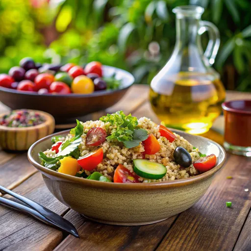 Kepekli Kinoa Pilavı